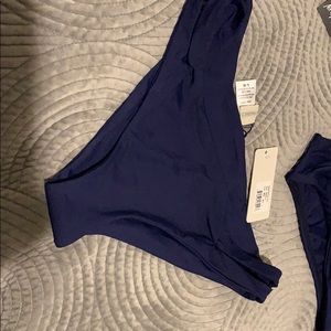 NAVY LSPACE BIKIN BOTTOM